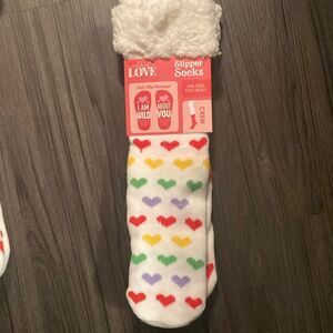 Slipper socks Valentine new